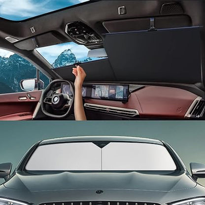 Automatic retractable car sunshade (1 Pair)