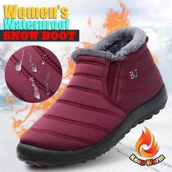 Women Premium Light weight & Warm & Comfy Snow Boots