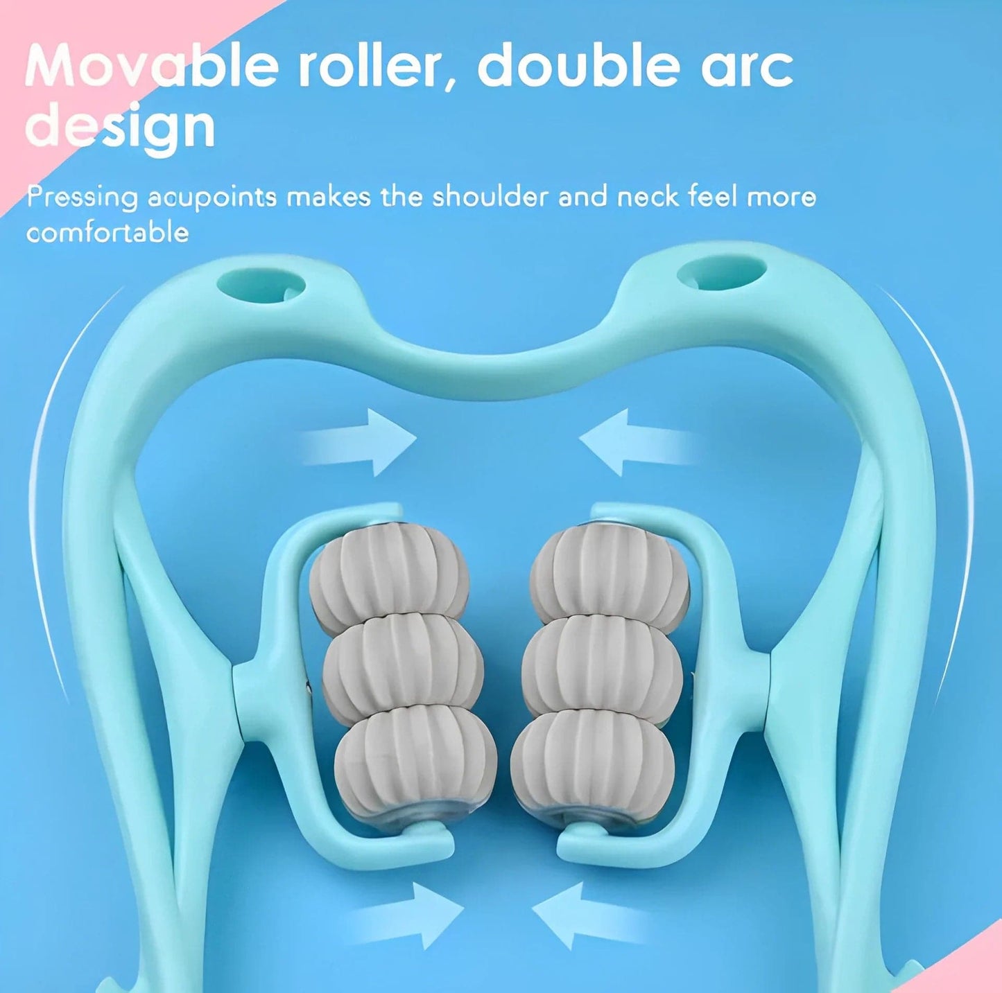 Relax Your Neck 🩺 NeckBud Massage Roller