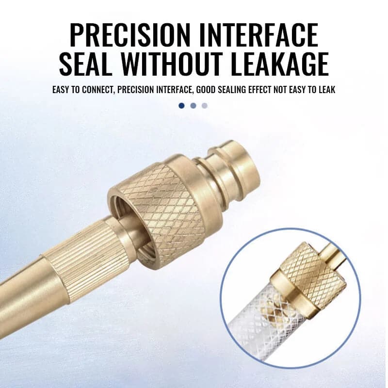 High Pressure Brass Water Hose Nozzle