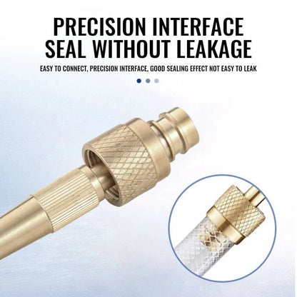 High Pressure Brass Water Hose Nozzle