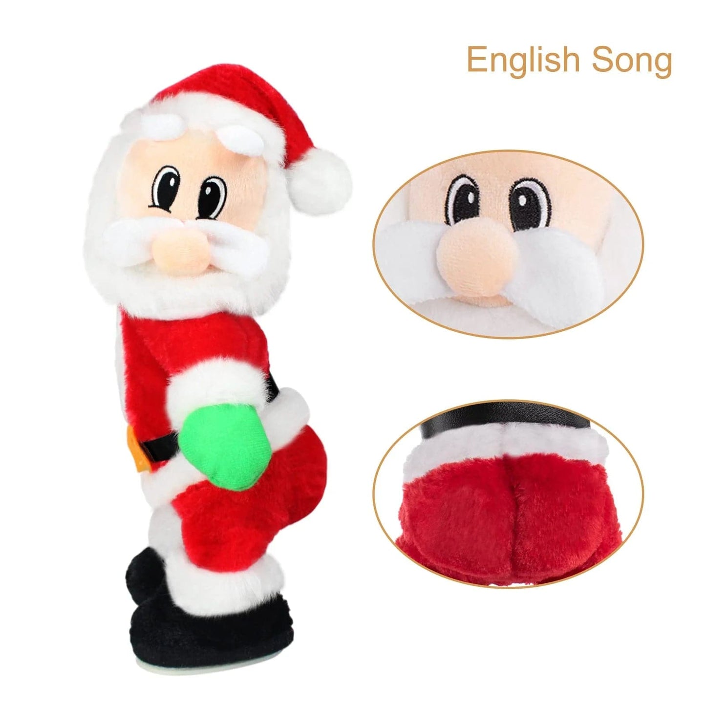 Singing Hip Shaking Santa Toys