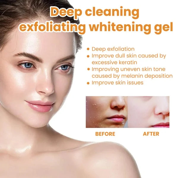 Skin Whitening Exfoliating Gel