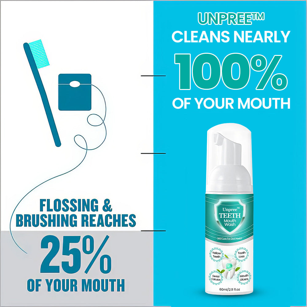 Unpree™ TEETH Mouthwash - Solve all Oral Problems