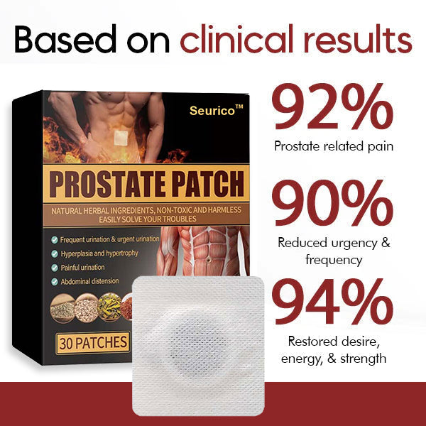 Seurico™ Prostate Treatment Patch -Supports healthy prostate function(30pcs)