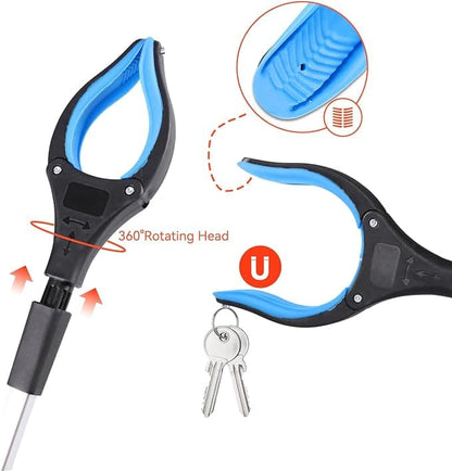 Foldable Grabber With 360° Swivel Clip