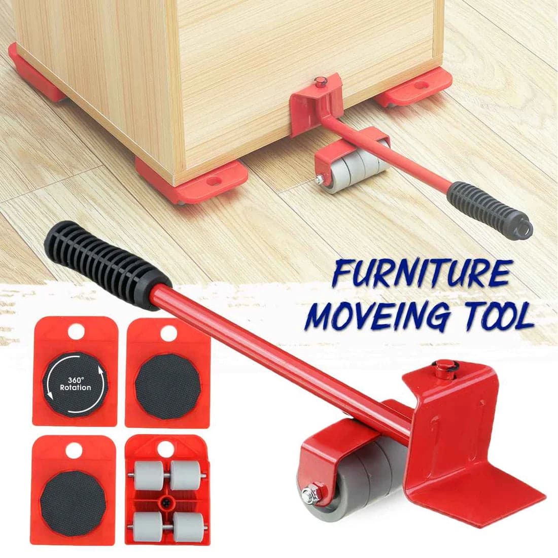 Furniture lift mover tool