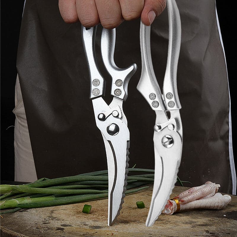 Stainless Steel Bone-Cut Kitchen Scissors