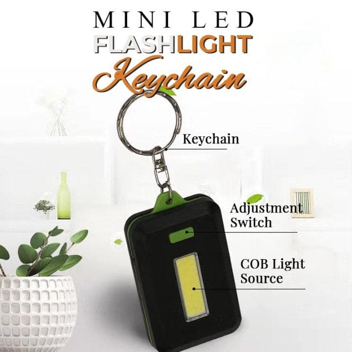 Mini LED Flashlight Keychain