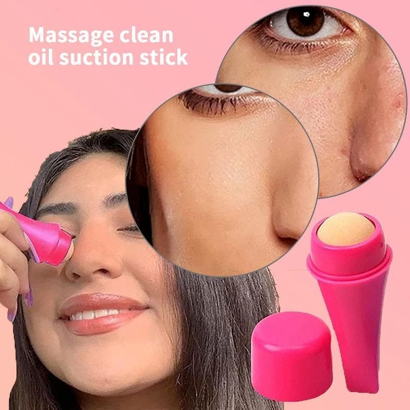 Oil-Absorbing Face Roller