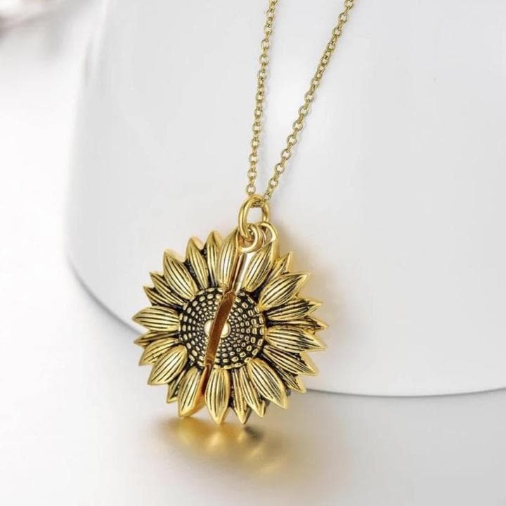 Last day promotion-50% OFF-🌻You Are My Sunshine Sunflower Necklace