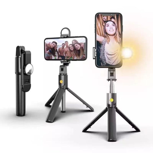 🔥 6 in 1 Wireless Bluetooth Selfie Stick