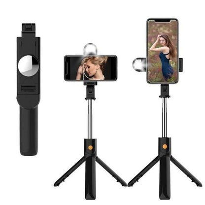 🔥 6 in 1 Wireless Bluetooth Selfie Stick