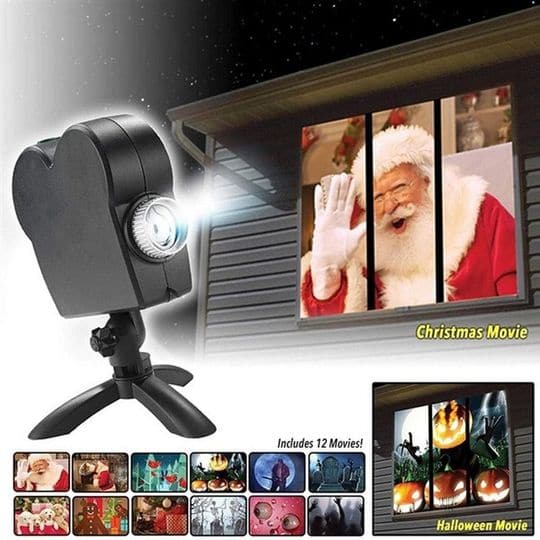 🎅🎄Christmas Decoration - Holographic Projector (50% OFF Only Today)