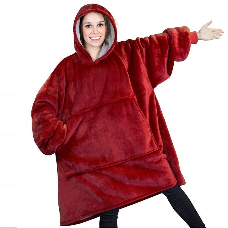 Warm Oversized Blanket Hoodie
