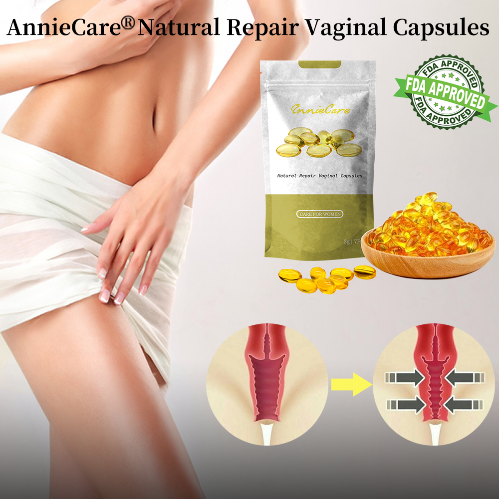 AnnieCare® Instant Itching Stopper & Detox and Slimming & Firming Repair & Pink and Tender Natural Capsules