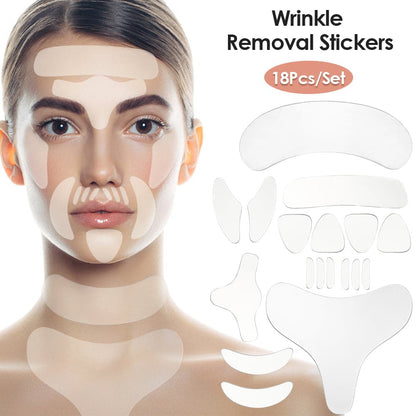 WrinkleEase™ - Anti-Wrinkle Silicone Face and Body Patches (All in one)