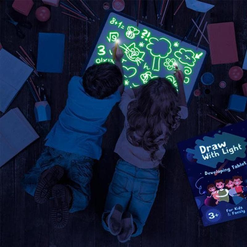 Glow In The Dark Neon Doodle Board Perfect Gift For Kids All Ages ✍🌈🎁