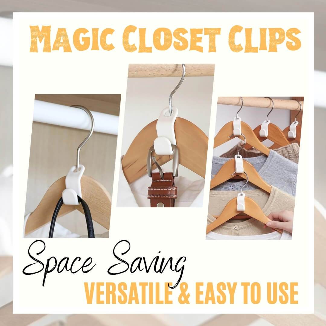 Magic Closet Clips (24 pcs)