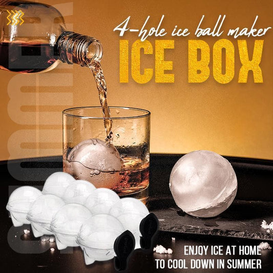 FEEON® 4-hole ice ball maker 4-hole ice box