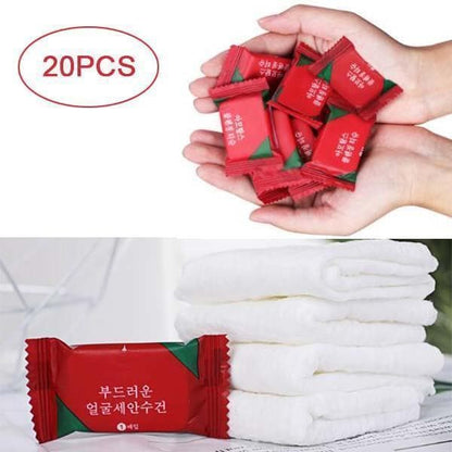 Disposable Travel Cotton Towel 20pcs