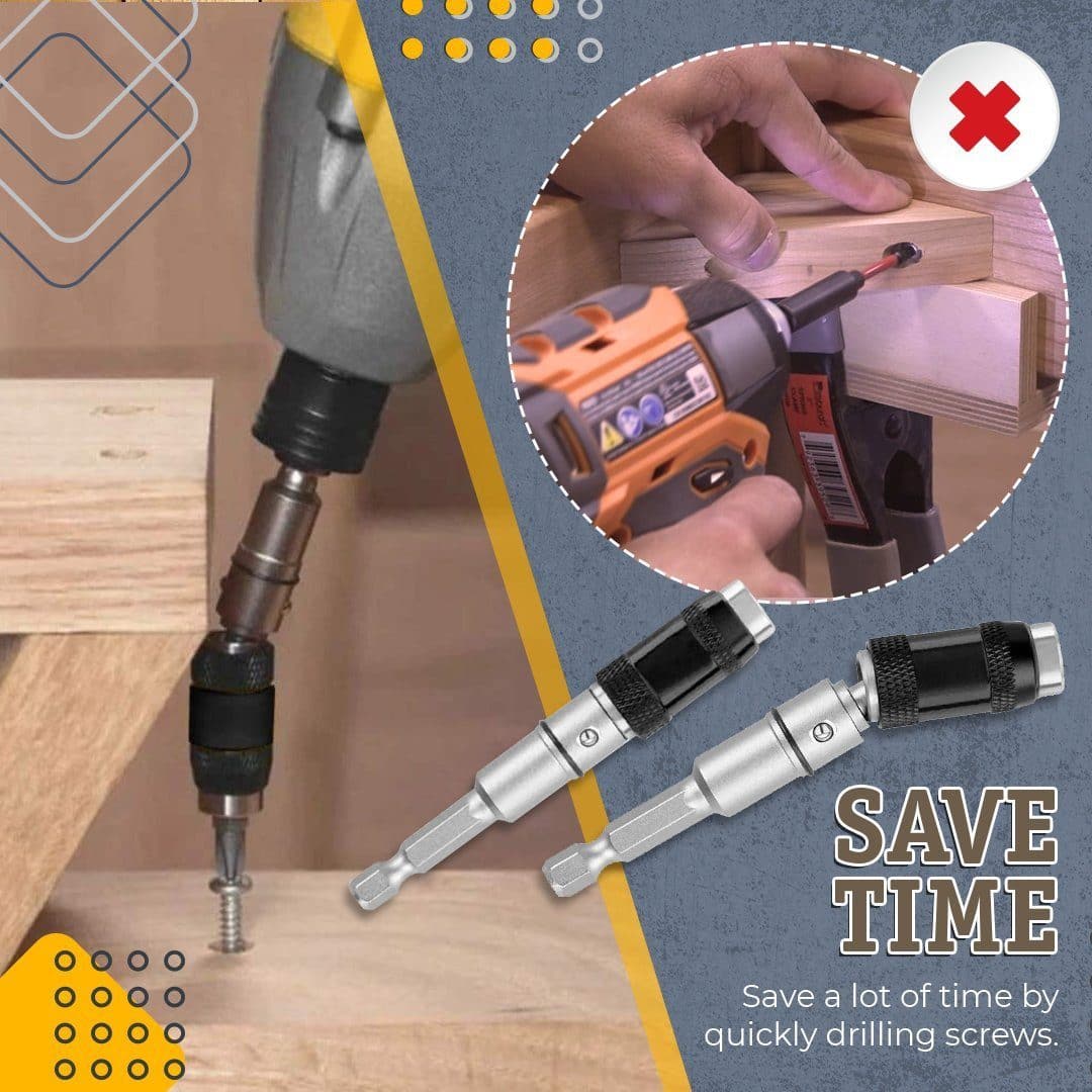 Magnetic Adjustable Screw Drill Tip