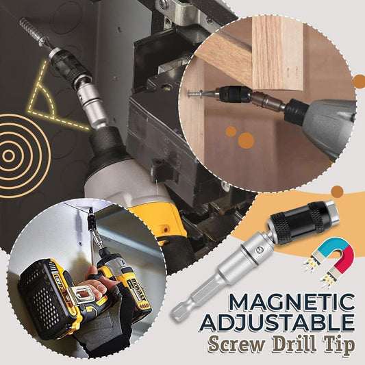 Magnetic Adjustable Screw Drill Tip