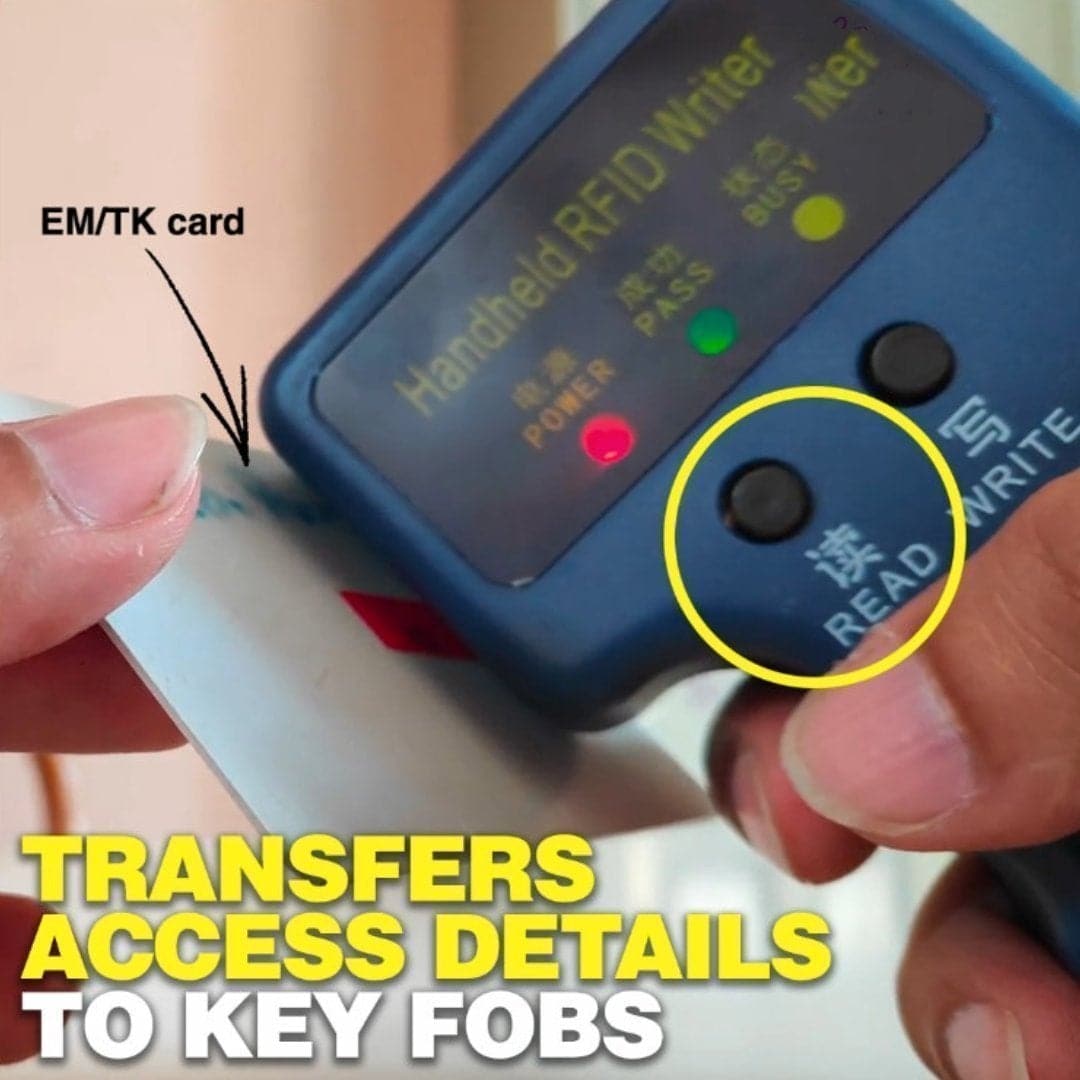Handheld 125KHz EM4100 RFID Card Copier Writer