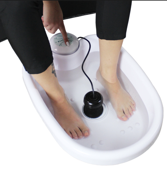 MAKES ME FEEL DETOXED AND CLEANSED!-Detox Machine Foot Bath Spa