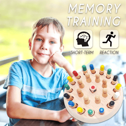 Wooden Memory Match Stick Game