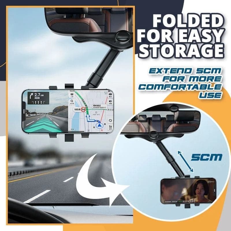 🔥Hot Sale ✨ UP TO 65% OFF🔥 Rotatable and Retractable Car Phone Holder