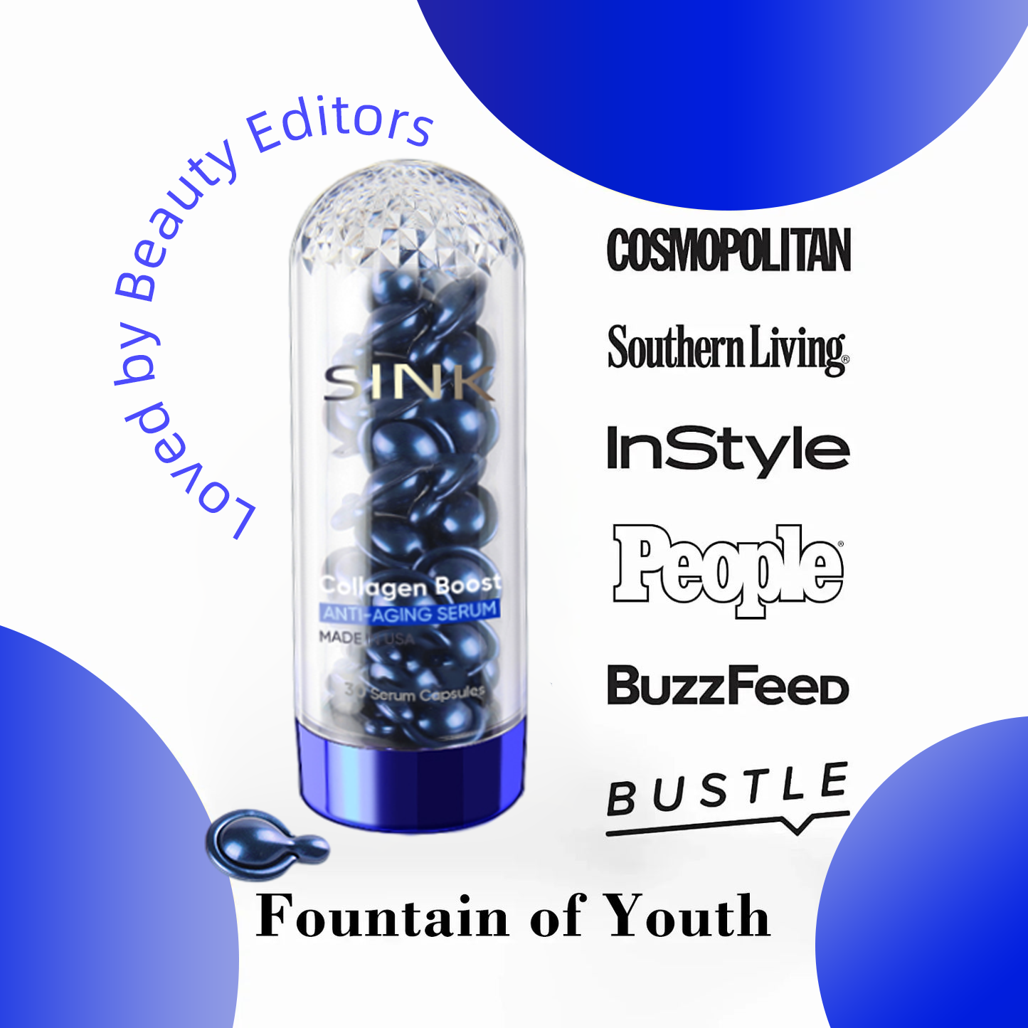 🎉SINK® Luxury Collagen Boost Anti-Aging-Serum For Remove 97% Deep Wrinkles & Dark Spots ⭐⭐⭐⭐⭐