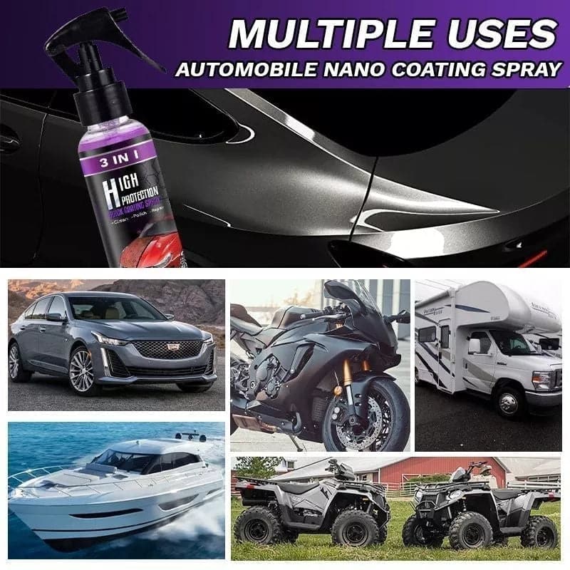 🔥Hot Sale🔥3 in 1 High Protection Quick Car Coating Spray