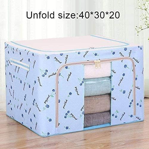 Oxford Cloth Steel Frame Storage Box(🔥Semi-Annual Sale - 50% OFF)