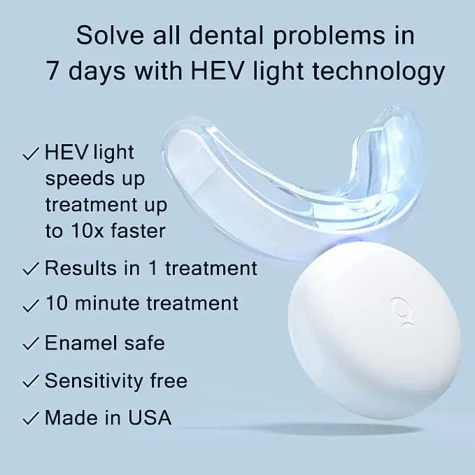 Angelsmile™ New High-Energy Visible(HEV) Teeth Therapy Instrument(Orthodontics - USA-Only 30minutes)