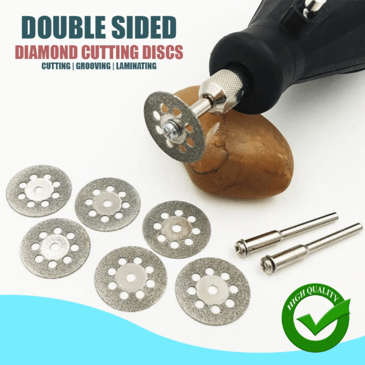 Double Sided Diamond Cutting Discs (10 Pcs)