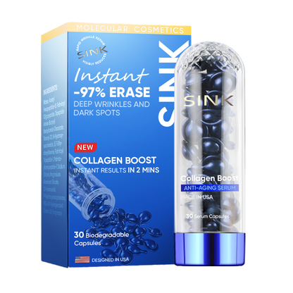 🎉SINK® Luxury Collagen Boost Anti-Aging-Serum For Remove 97% Deep Wrinkles & Dark Spots ⭐⭐⭐⭐⭐