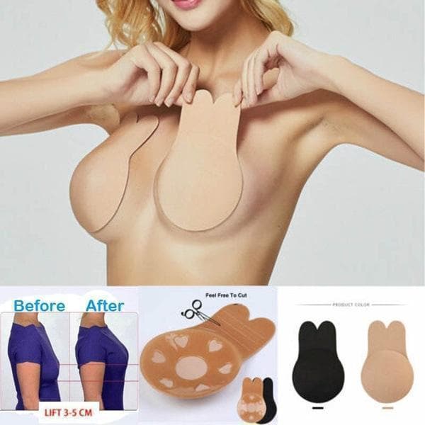 Solid Color Breast Lifting Adhesive Bra