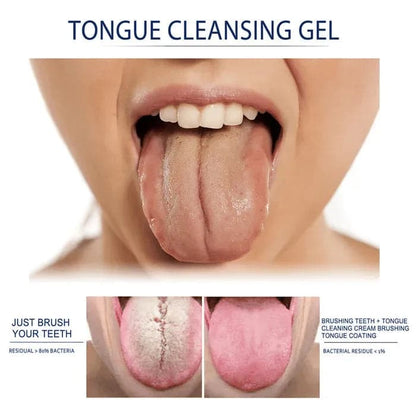 Probiotic Tongue Cleaning Gel Set (Gel + Scraper)