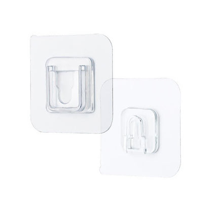 Double-sided Adhesive Wall Hooks (20 pcs)