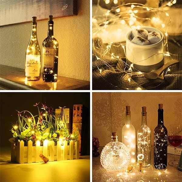 BOTTLE LIGHTS 10 Pieces (Battery Included)
