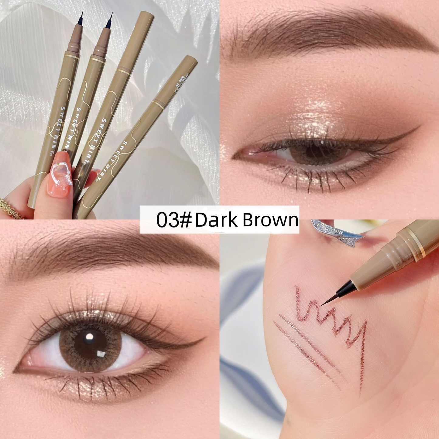 Quick Drying Waterproof Superfine Eyeliner Pen - Buy 1 Get 1 Free