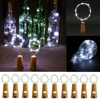 BOTTLE LIGHTS 10 Pieces (Battery Included)