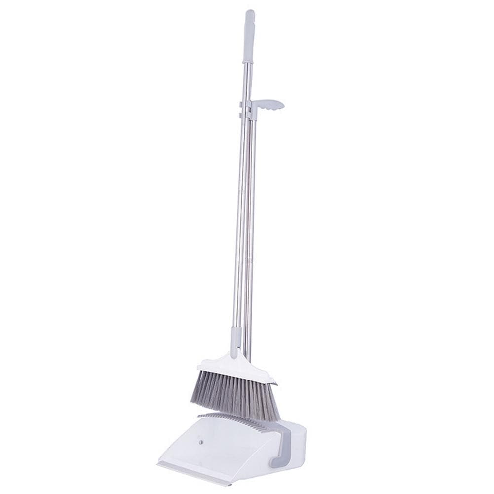 Broom and Garbage Container Set