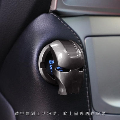 Iron Man Car Interior Engine Ignition Start Stop Push Button