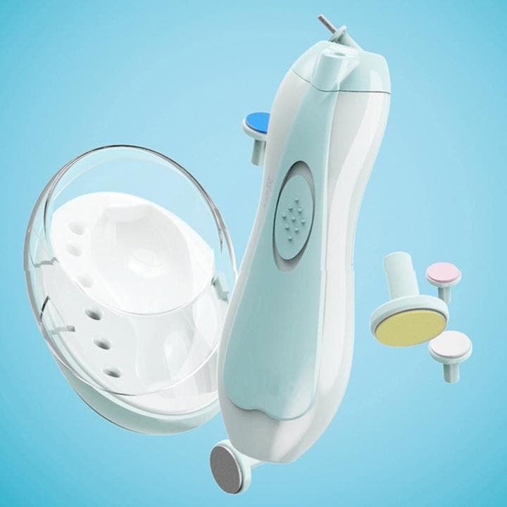 Portable Baby Nail Trimmer Set [Batteries Included]