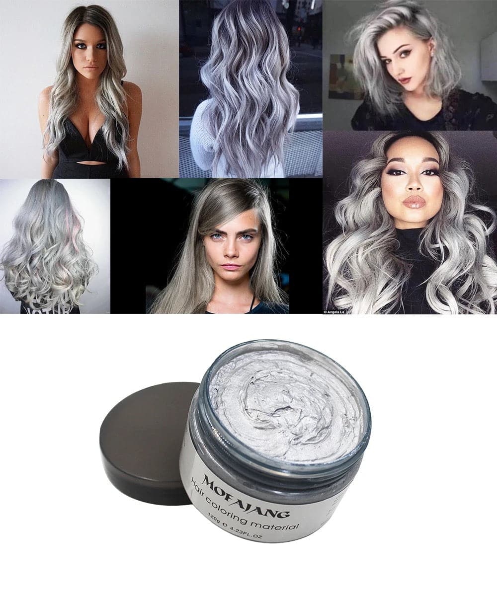2 in 1 Stylish And Temporary Color Hair Wax