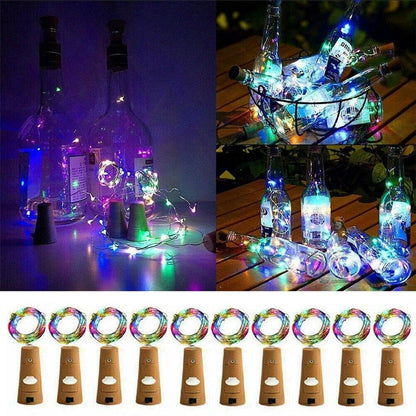 BOTTLE LIGHTS 10 Pieces (Battery Included)