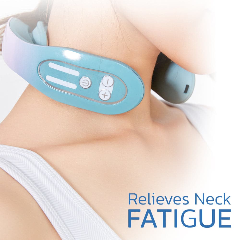 EMS Neck Acupoints Lymphvity Massager Device