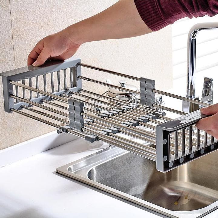 Retractable Sink Rack